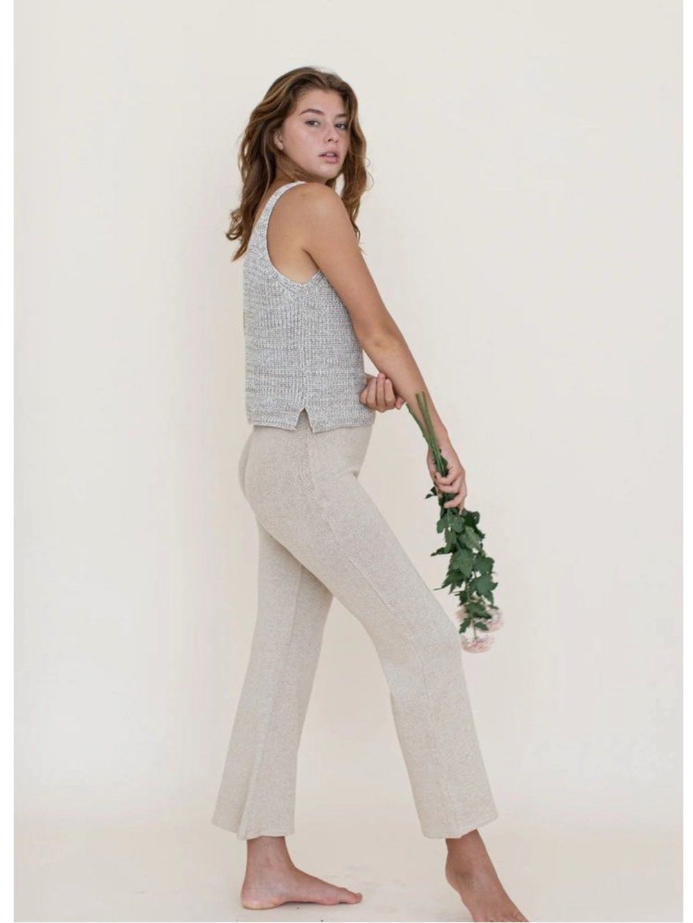 Indigo Luna Helga Pants in Almond - Picture 2 of 5